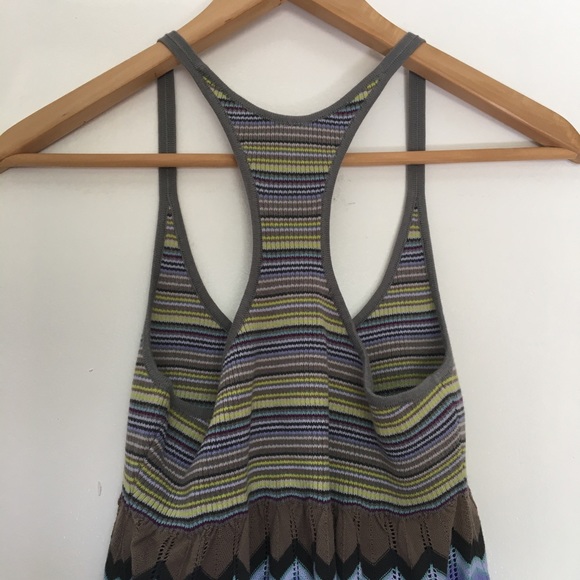 Free People • knit tank chevron striped sleeveless - Picture 3 of 8